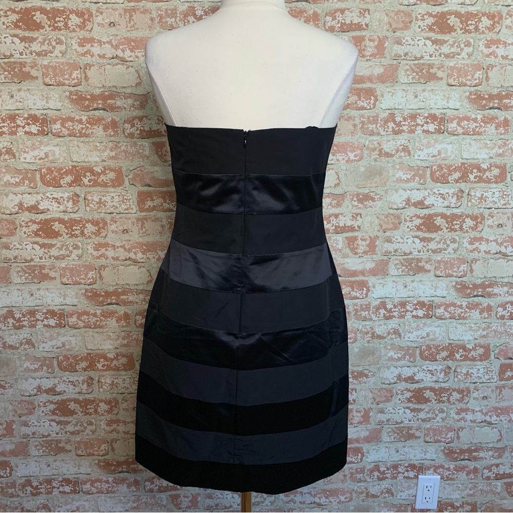 LAUNDRY BY DESIGN Dress Black Strapless NWT Size 12 Cocktail Formal - Picture 4 of 10